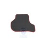Original VW Floor Mat Anthracite/Flash Red - 1K0864452B WNS