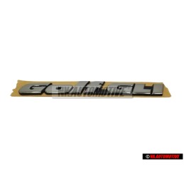 Original VW Golf GLI Rear Trunk Boot Badge Emblem - 1H6853687AGZ10