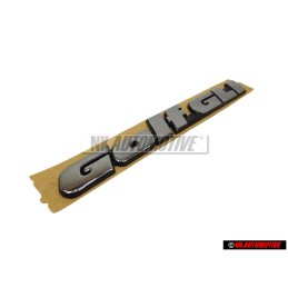 Original VW Golf GLI Rear Trunk Boot Badge Emblem - 1H6853687AGZ10