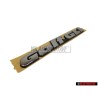 Original VW Golf GLI Rear Trunk Boot Badge Emblem - 1H6853687AGZ10