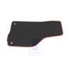 Original VW Floor Mat Black/Tropical Orange - 1K1864436E WNA