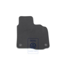 Original VW Floor Mat Black/Crystal Grey - 1K2864436C YRD