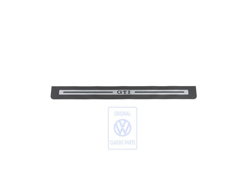 Original VW Entry Strip Protective Foil Black/Silver - 1K4853803C 61E