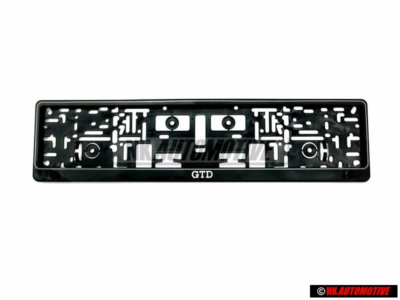 VW Classic Parts GTD License Plate Suround - ZCP902559