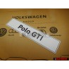 Original VW Polo GTI Number Plate (Self-Adhesive) - 6C0071801