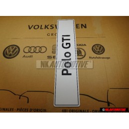 Original VW Polo GTI Number Plate (Self-Adhesive) - 6C0071801