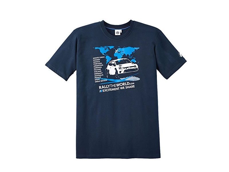Original VW Motorsport T-Shirt Dark Blue - 6RV084200A BRL