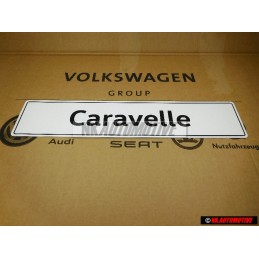Original VW Caravelle Number Plate (Self-Adhesive) - 7H9071801A