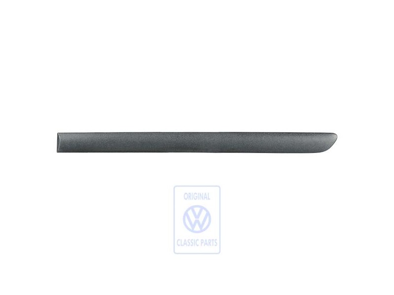 Original VW Protective Strip For Door Satin Black - 1K4853753 9B9