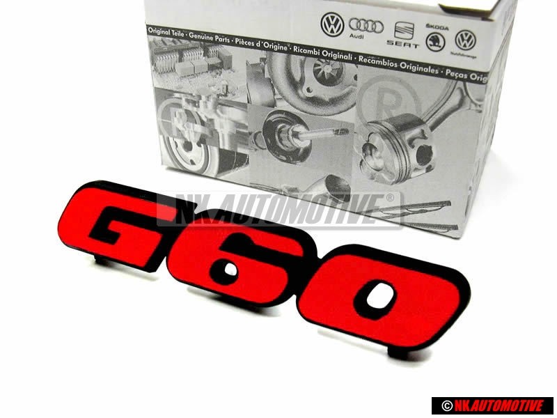 Original VW G60 Front Grill Badge Emblem - 191853679N QN5