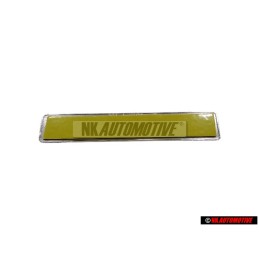 Original VW HIGHLINE Rear Boot Badge Emblem Purp. 
