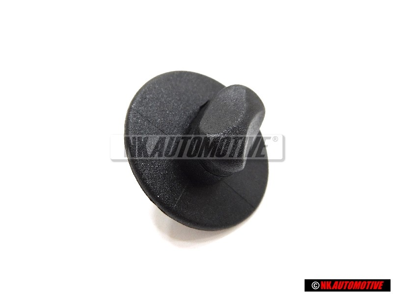 Original VW Knob For Floor Cover Satin Black - 3D0864851 B41