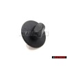 Original VW Knob For Floor Cover Satin Black - 3D0864851 B41