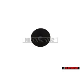 Original VW Knob For Floor Cover Satin Black - 3D0864851 B41