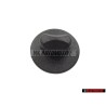 Original VW Knob For Floor Cover Satin Black - 3D0864851 B41