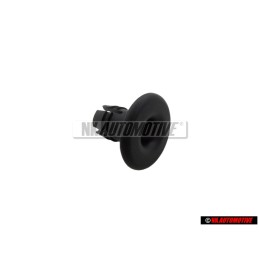 Original VW Rosette Satin Black - 3B9861587A B41
