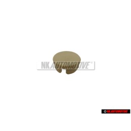 Original VW Cover Cap Cream Beige - 1J0881637A 3PT