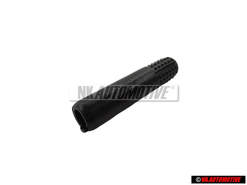 Original VW Knob For Locking Rod Satin Black - 3B0837187 01C