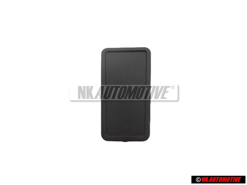 Original VW End Cap Satin Black - 701831737 01C