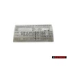 Original VW Data Plate For Tyre Pressure - 7D0010266P