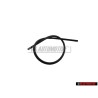 Original VW Beading Satin Black - 7D0867249 01C