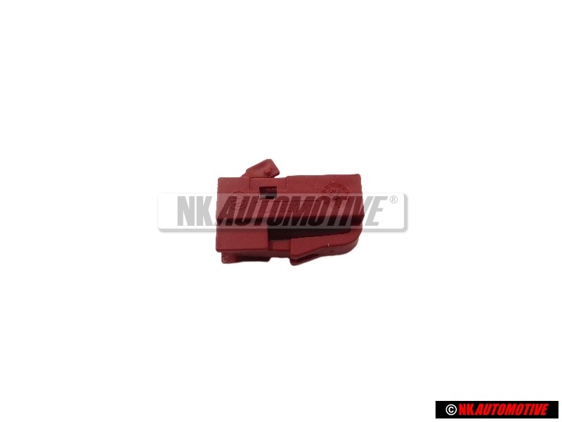 Original VW Flat Contact Housing With Contact Locking Mechanism - 7D0937711