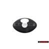 Original VW Rosette Satin Black - 313877465 01C