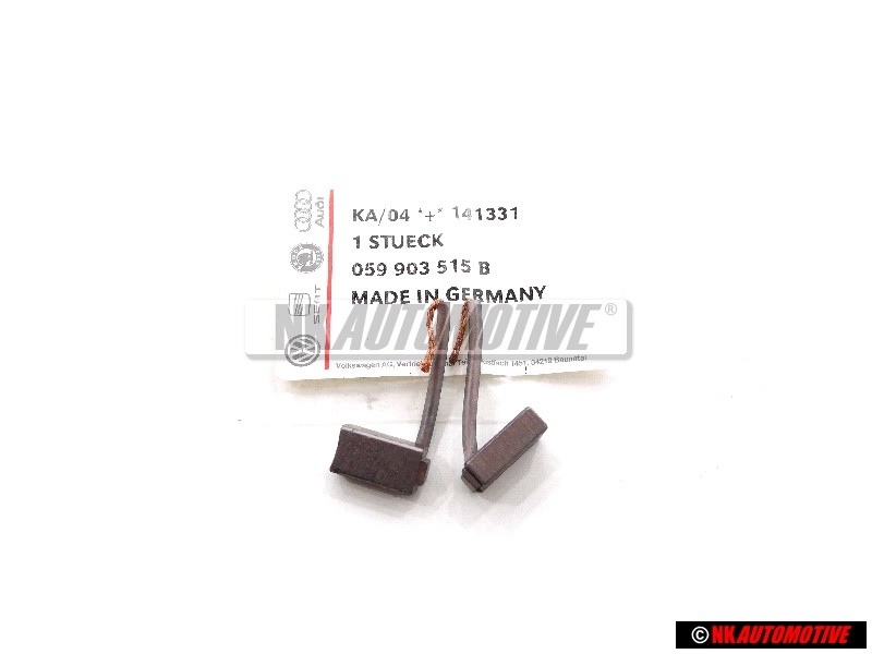Original VW 1 Set: Carbon Brushes - 059903515B
