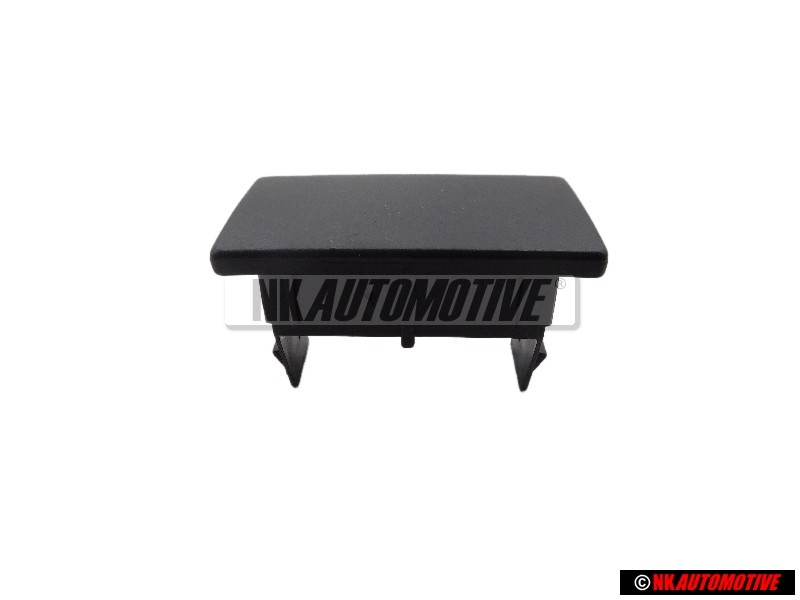 Original VW Dummy Cover Satin Black - 1H0858180 01C