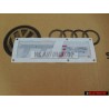 Original Audi TT RS Rear Boot Badge Emblem Chrome Red - 8J0853735A 2ZZ
