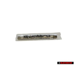 Original Audi QUATTRO Rear Boot Badge Emblem Chrome - 4E0853737 2ZZ