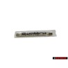 Original Audi QUATTRO Rear Boot Badge Emblem Chrome - 4E0853737 2ZZ