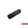 Original Audi QUATTRO Front Grill Badge Emblem Black Chrome - 4N0853736A 2ZZ