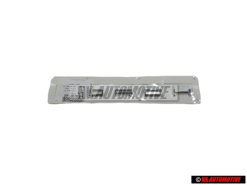 Original Audi HORCH Rear Boot Badge Emblem Chrome - 4N5853601 2ZZ