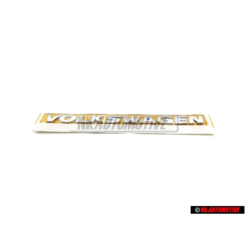 Original VW VOLKSWAGEN Rear Boot Badge Emblem Chrome - 6RG853687 739