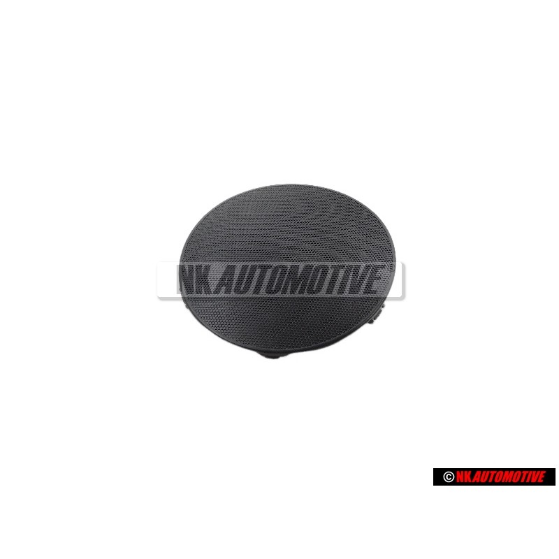 Original VW Loudspeaker Trim Dummy Satin Black - 1H0868645 B41