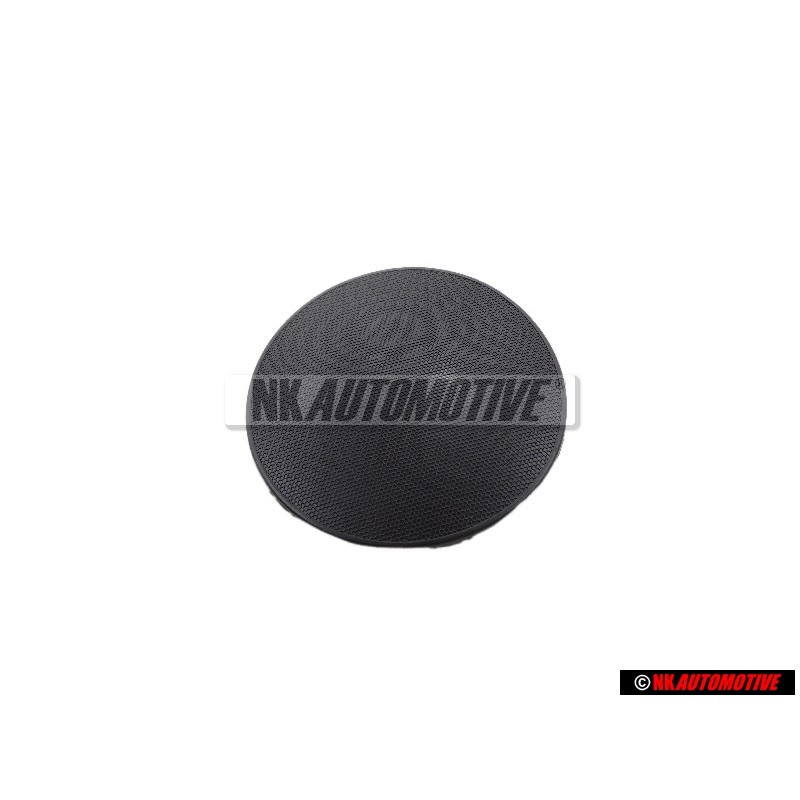 Original VW Loudspeaker Trim Dummy Satin Black - 1H0868646 B41