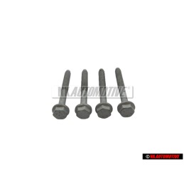 4x Original VW Hex Collared Bolt - N 10015507