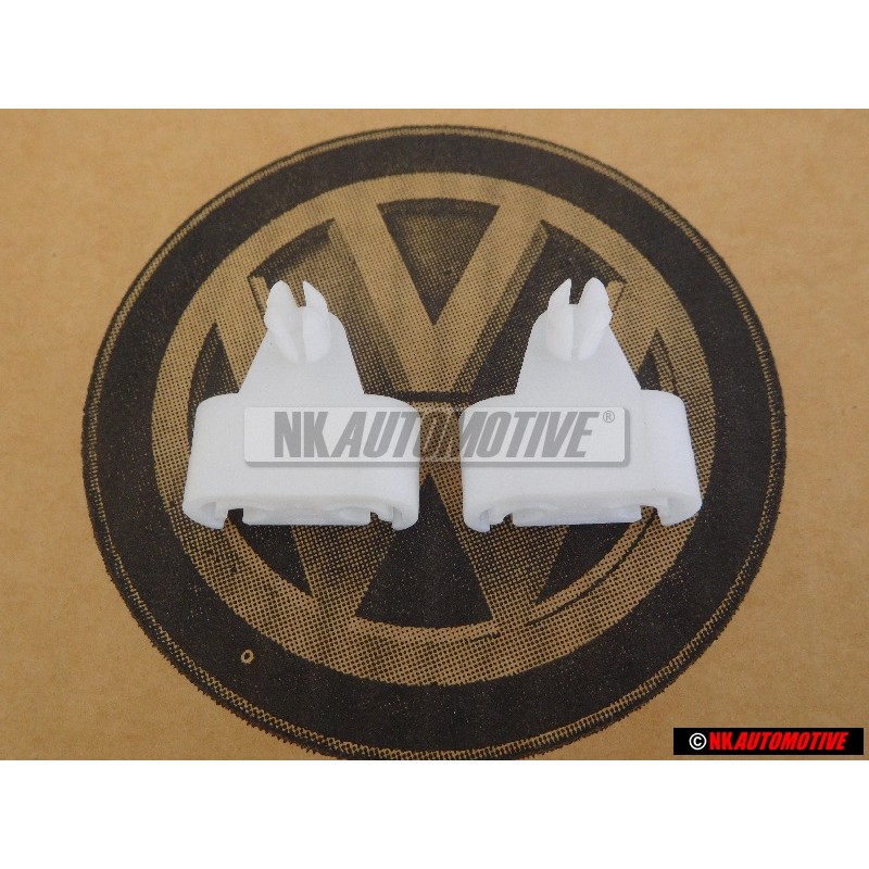 2x Original VW Brake Line Bracket Retainer - 893611797K