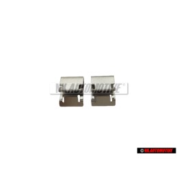 2x Original Audi S2 Badge Retaining Clip Clamp - 8A0853645