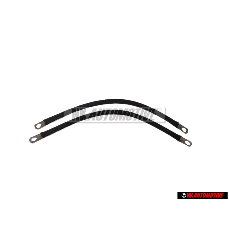2x Original VW Bonnet Hood Earth Line Ground Strap - 533971537