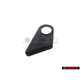 Original VW Trim With Hole Satin Black - 701881477C 01C