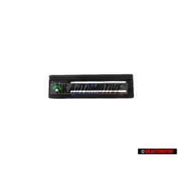Original VW Trim For Fresh Air And Heater Controls Satin Black - 535919383C 01C