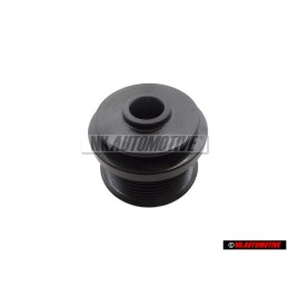Original VW Poly V-Belt Pulley - 028903119N
