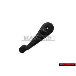 Original VW Crank Satin Black - 321877453A 01C