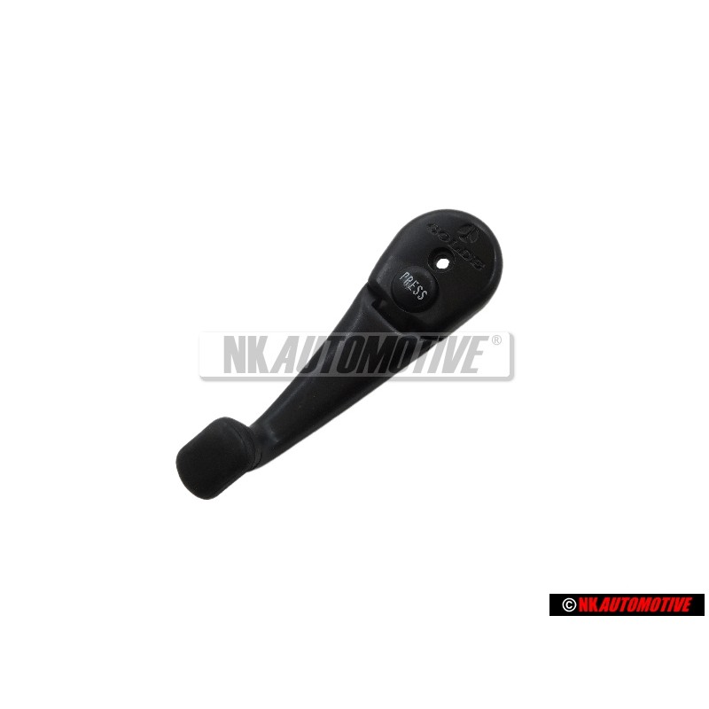 Original VW Crank Satin Black - 321877453A 01C