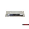 Original VW BLUE MOTION Rear Trunk Boot Badge Emblem Chrome - 5G0853675AAAFM