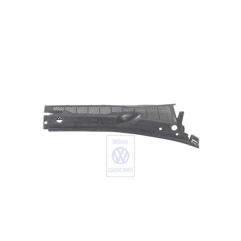 Original VW Water Deflector Satin Black - 1H1819415B B41