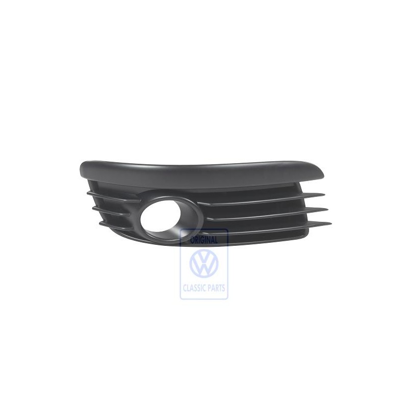 Original VW Vent Grille Satin Black - 1K0853990 9B9