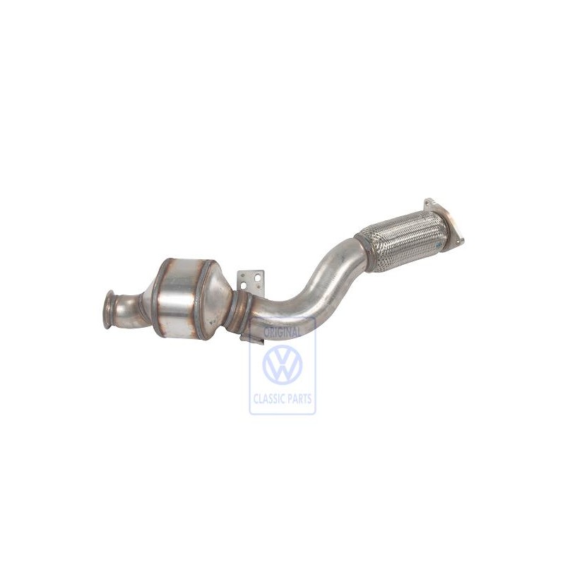 Original VW Exhaust Pipe With Pre-Catalyst - 7L6254301PX